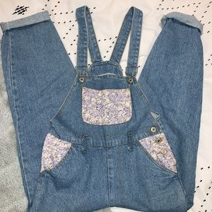Vintage Denim Overalls